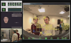 Microsoft Research virtual receptionist