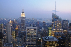 Skyline of New York City