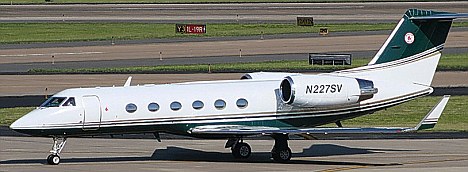 Abduction link: Mr Morse's jet with the Red Sox logo on its tail fin