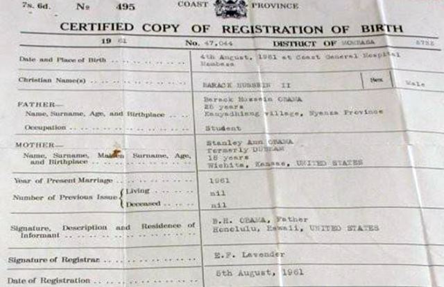 Obama Failure and Socialism | Kenyan Birth Certificate