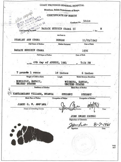 Obama Failure and Socialism | Kenyan Birth Certificate