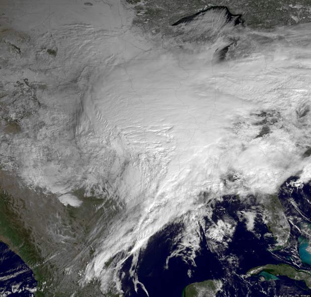Midwest Buckles Under Monstrous Blizzard