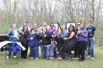 We trained and armed this group of women at no cost to them.