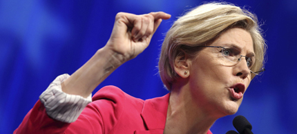 Massachusetts Senate candidate Elizabeth Warren. (photo: Getty Images)