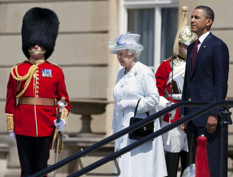 Barack and his Queen