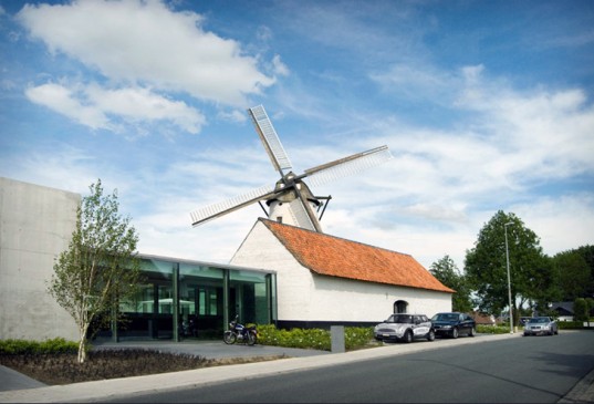 D-Hotel Historic Belgian Windmill Transformed into a Modern Retreat