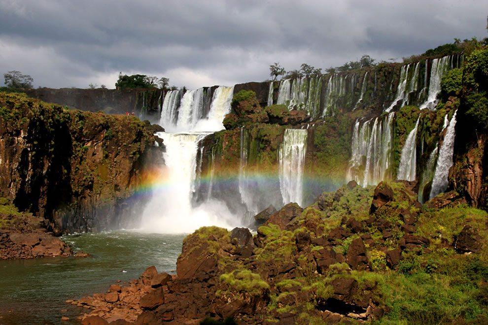 Panorama of Iguazu Waterfalls