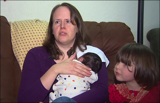Jamie Smith takes a stand as Washington bureaucrats attempt to force unwanted drugs on her children. (Photo courtesy KOMO News)