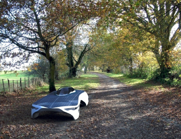 Sun-Powered Solaris Car Wins Mazda’s Aurora Survivor 2050 Competition 4