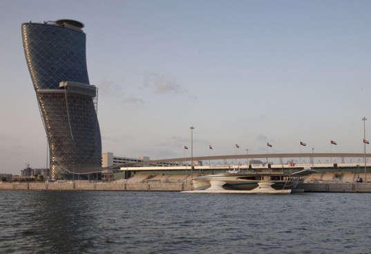 Candino, Capital Gate Tower, eco ship, green ship, lithium ion battery, Solar Abu Dhabi, solar boat, solar cruise, Solar Ship, TÛRANOR PlanetSolar, World Future Energy Summit, World’s Largest Solar Boat