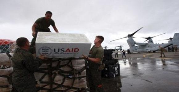US Military Continues Massive Build-Up in Philippine Disaster Zone, Took Over Air Traffic in Tacloban