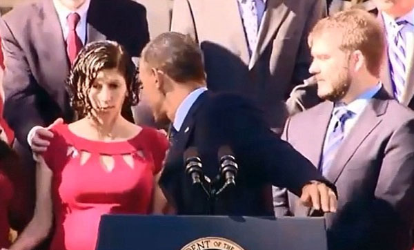 Video Obama's Staged Fainting Act Exposed