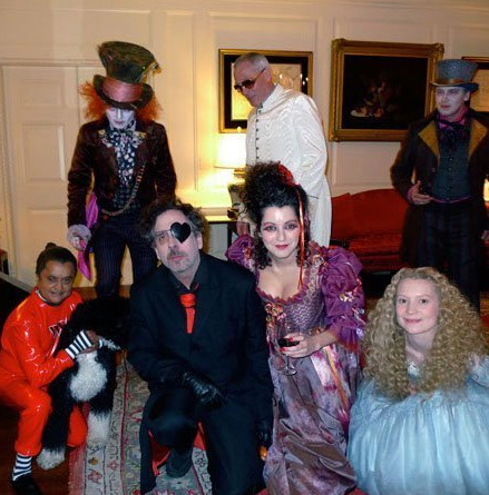 Pictures of Obama, White House Alice in Wonderland Party in 2009 With Johnny Depp