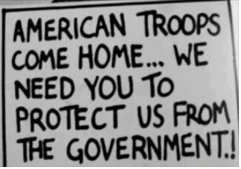 american troops protect us