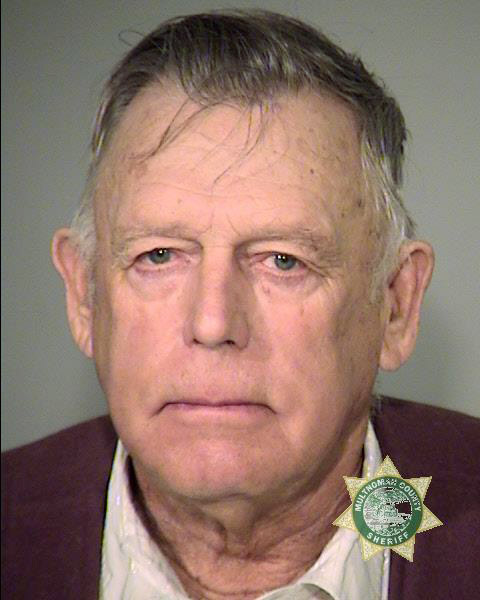 Cliven Bundy's mugshot from his Portland, Oregon arrest.