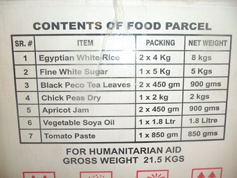 Humanitarian aid