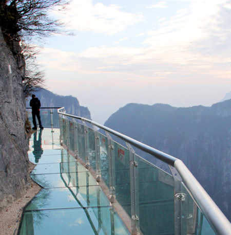 Glass Walkway