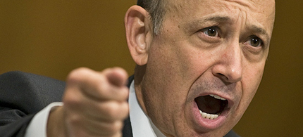 Goldman Sachs CEO Lloyd Blankfein misled Congress when he testified before the Senate's Permanent Subcommittee on Investigations, 04/14/11. (photo: Jim Watson/AFP) Goldman Sachs CEO Lloyd Blankfein misled Congress when he testified before the Senate's Permanent Subcommittee on Investigations, 04/14/11. (photo: Jim Watson/AFP)