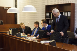 Welding is, and next to his lawyers and Gudmundur Hjaltason eventually.