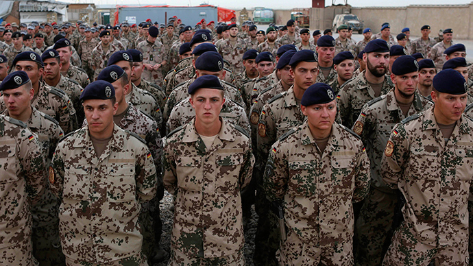 German troops who are part of the NATO-led International Security Assistance Force (ISAF) (Reuters / Omar Sobhani)