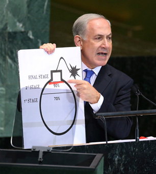 Benjamin Netanyahu.