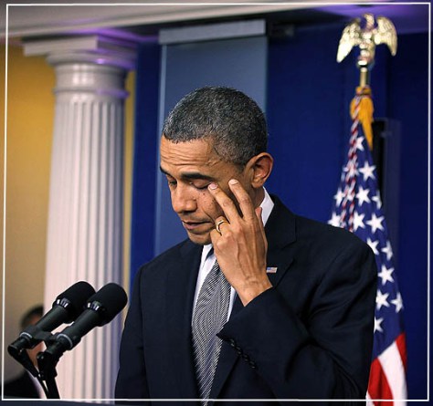 President Obama Addresses The Nation On The Connecticut School Shooting