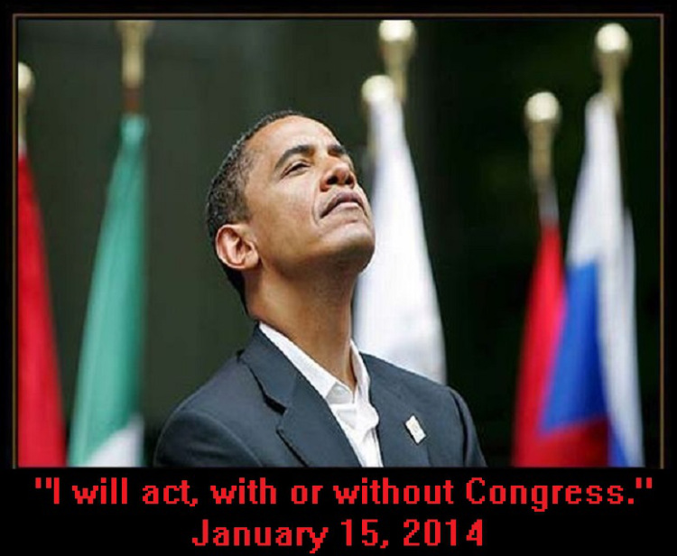 Obama as king