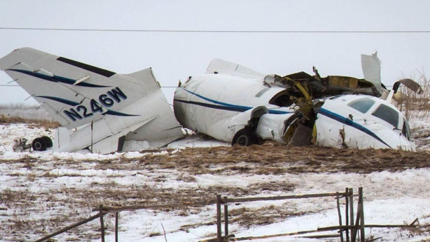 Place crash Magdalen Islands