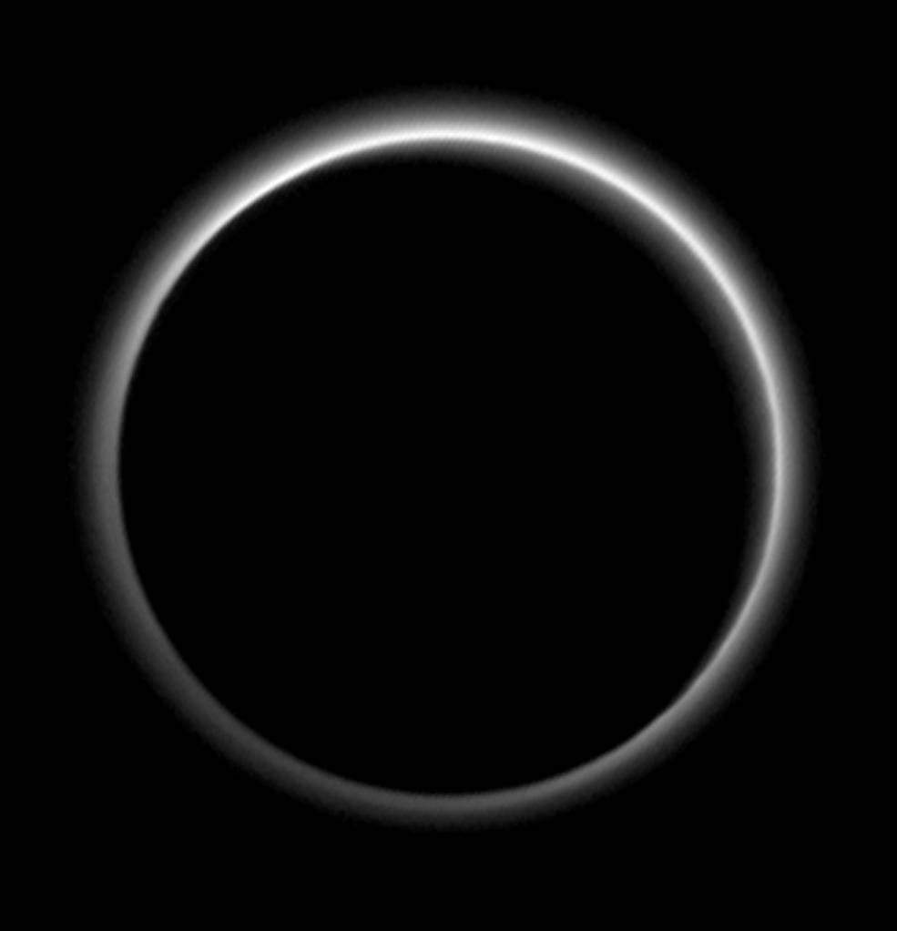 Pluto Haze Eclipse New Horizons