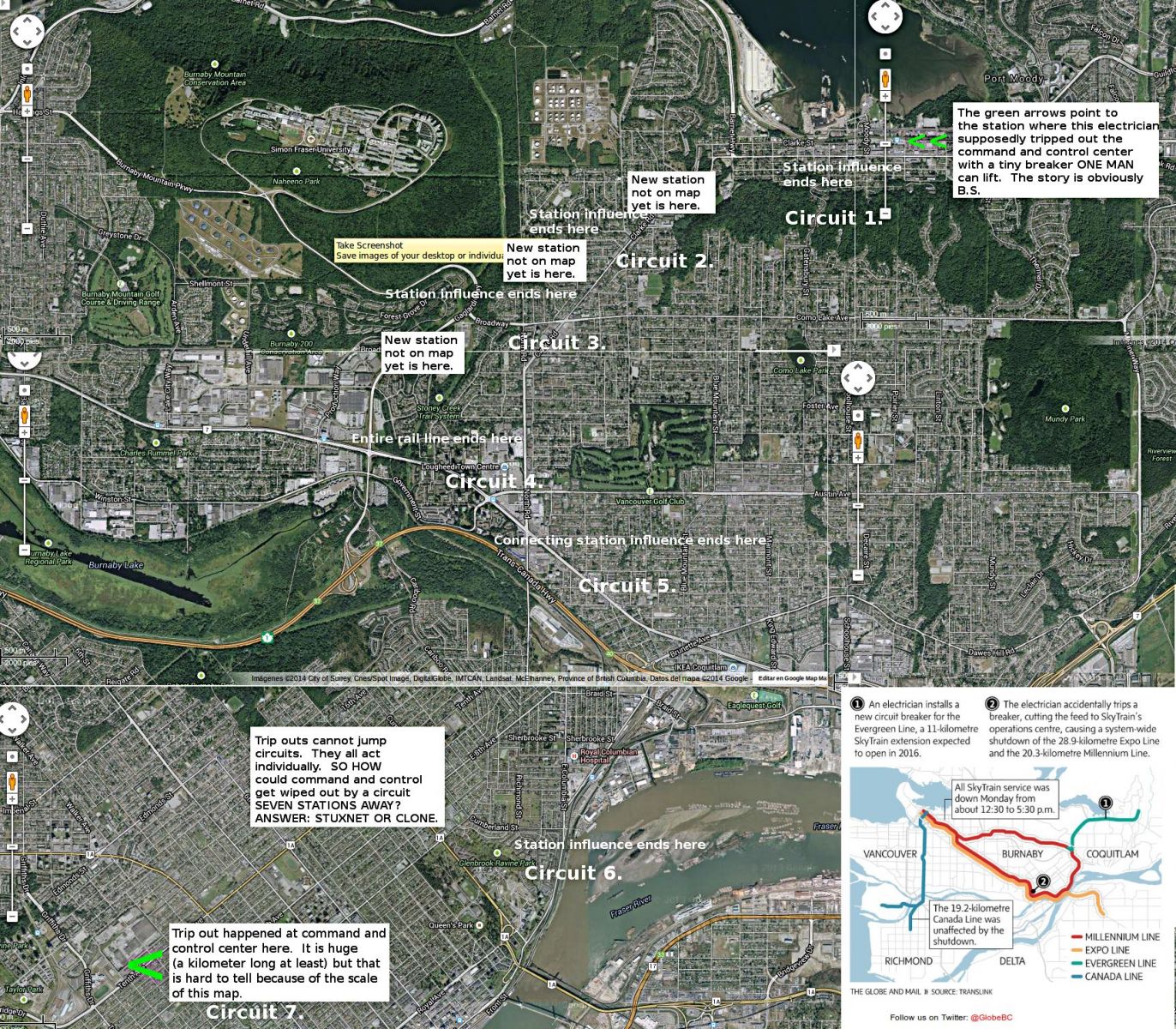 Skytrain Map