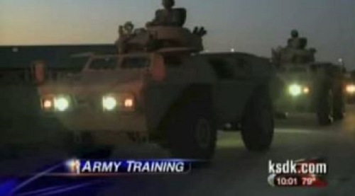 US Army tanks in St. Louis