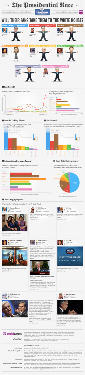 Ron Paul Campaign Goes Viral us elections 2012 infographics